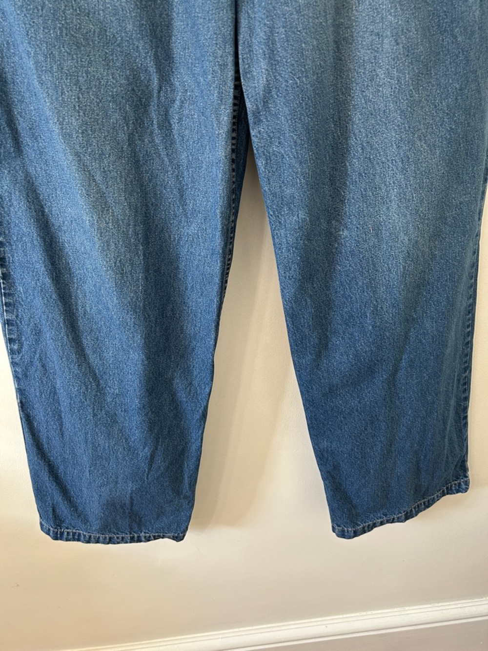 Vintage Tommy Hilfiger Jeans Women’s 14 Barrell Leg High Waisted Velvet Trimmed - Picture 4 of 16
